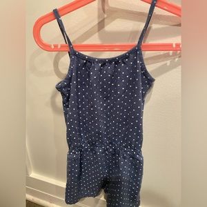 Girls baby gap polka dot romper